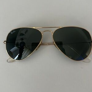 Authentic aviator Raybans